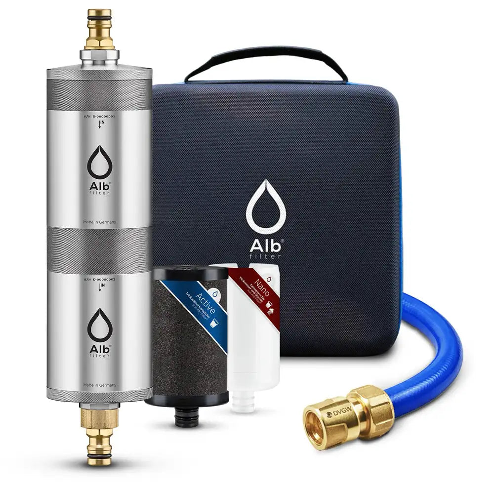 Produktbild Alb Filter Mobil Fusion Edelstahl Protect mit Koffer, Kartuschen und Schlauch