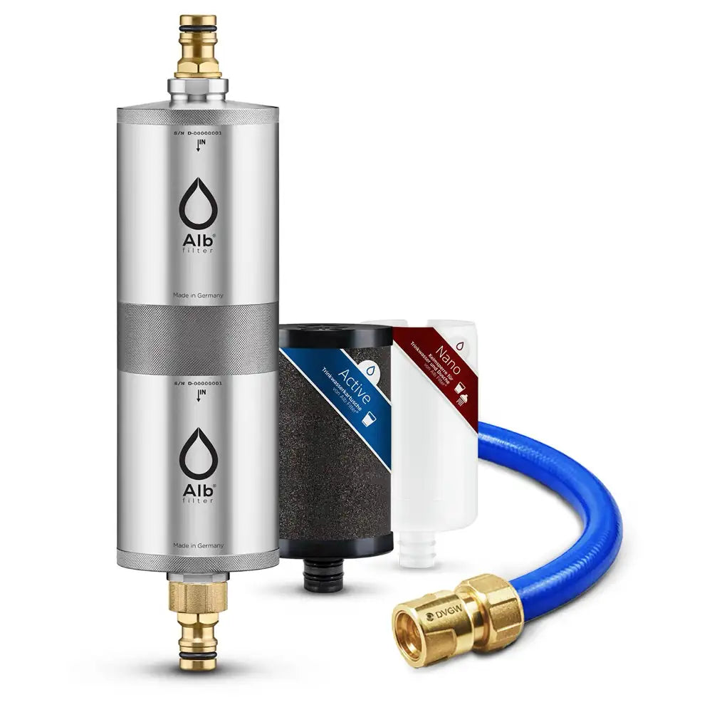 Produktbild Alb Filter Mobil Fusion Edelstahl mit Kartuschen und Schlauch