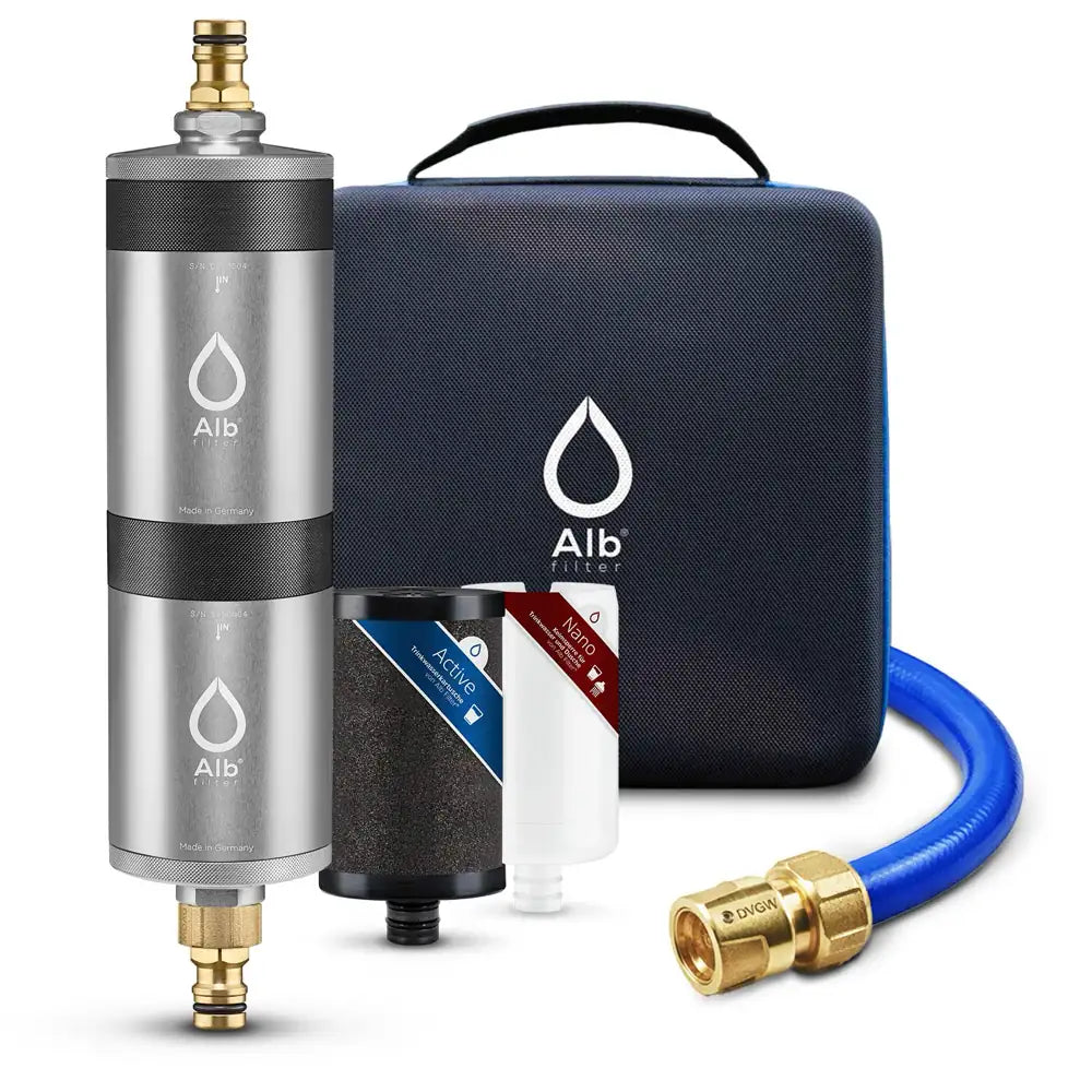 Produktbild Alb Filter Mobil Fusion Silber Protect mit Koffer, Kartuschen und Schlauch