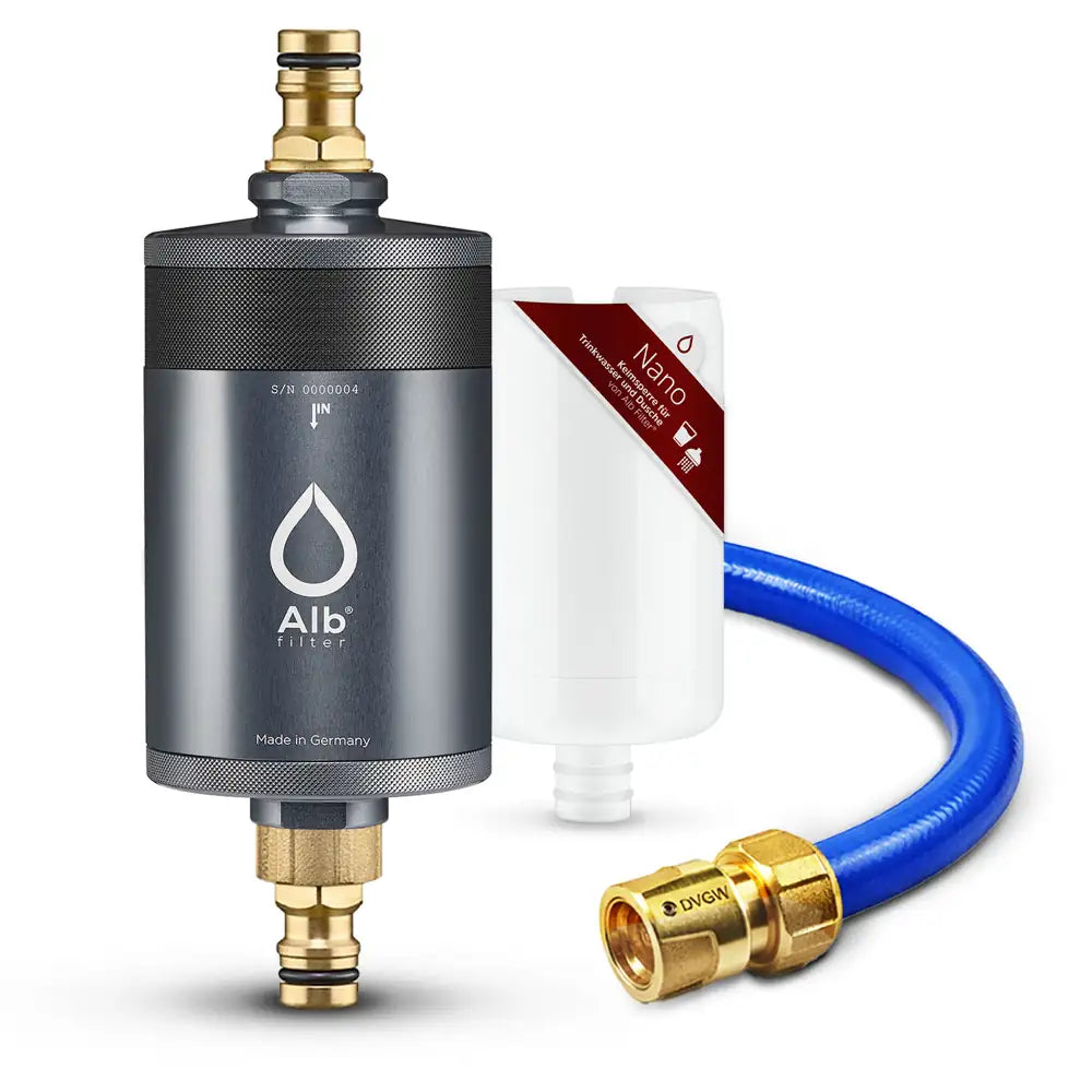 Produktbild Alb Filter Mobil Aluminium Titan Protect mit Kartuschen und Schlauch