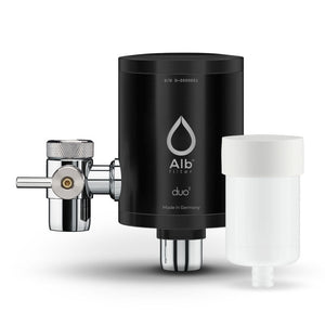 Alb Filter - Alb Filter® Duo Nano Trinkwasserfilter Edelstahl Schwarz /