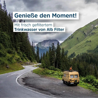 Alb Filter - MOBIL Nano Trinkwasserfilter | Mit GEKA Anschluss