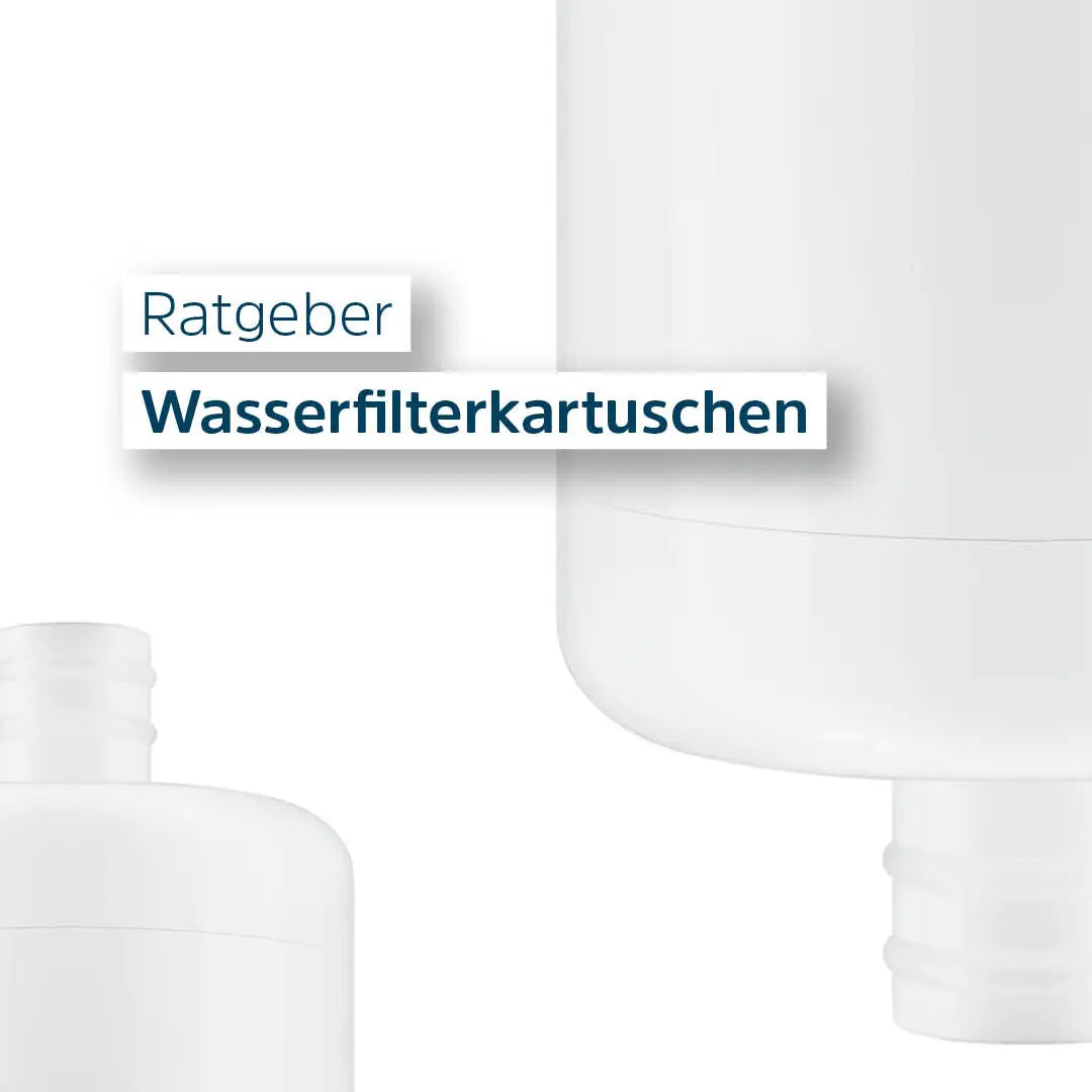 Welche Wasserfilter-Kartuschen gibt es und wann wechselt man sie?