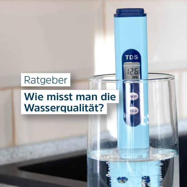 Wie misst man die Wasserqualität?