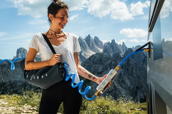 Content-Erstellung für Alb Filter im Camping-Kontext: Fotos und Videos rund um Mobil und Travel Wasserfilter im Wohnmobil-Einsatz.