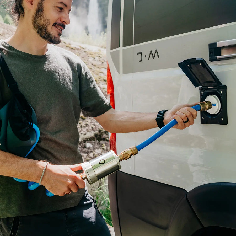 Alb Filter Mobil mit Protect Vorfilter-Modul, Edelstahl