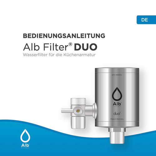 Anleitung Duo Wasserhahnfilter (DE, PDF)