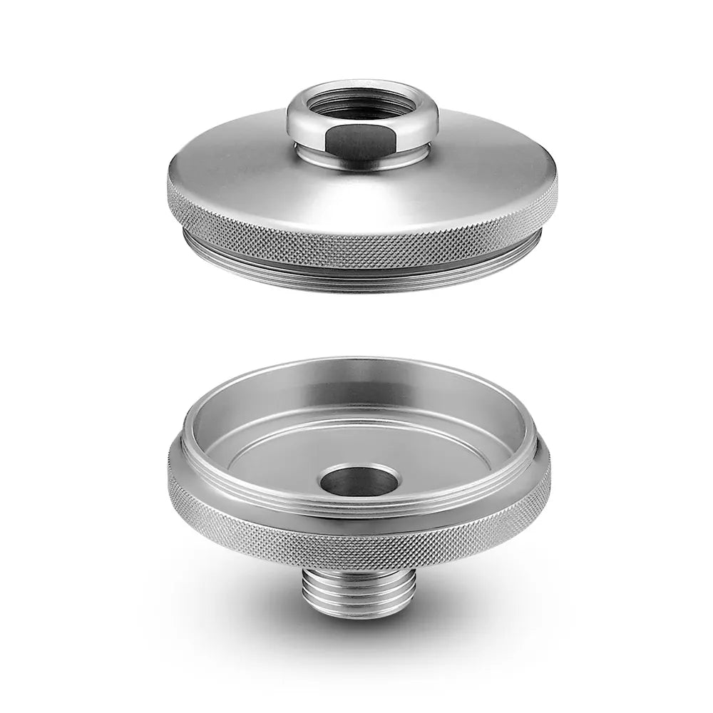 Ersatz Deckel und Boden aus Aluminium