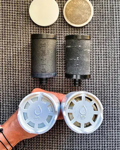 Vorschaubild eines Instagram-Beitrags von @albfilter zu Wasserfiltern und Camping.
