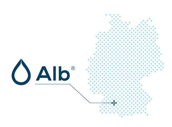 Kartenausschnitt von Talheim auf der Schwäbischen Alb, Standort von Alb Filter zur Herstellung von Wasserfiltern in Deutschland.