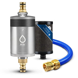 Produktbild Alb Filter Mobil Active Aluminium Silber Protect mit Kartuschen und Schlauch