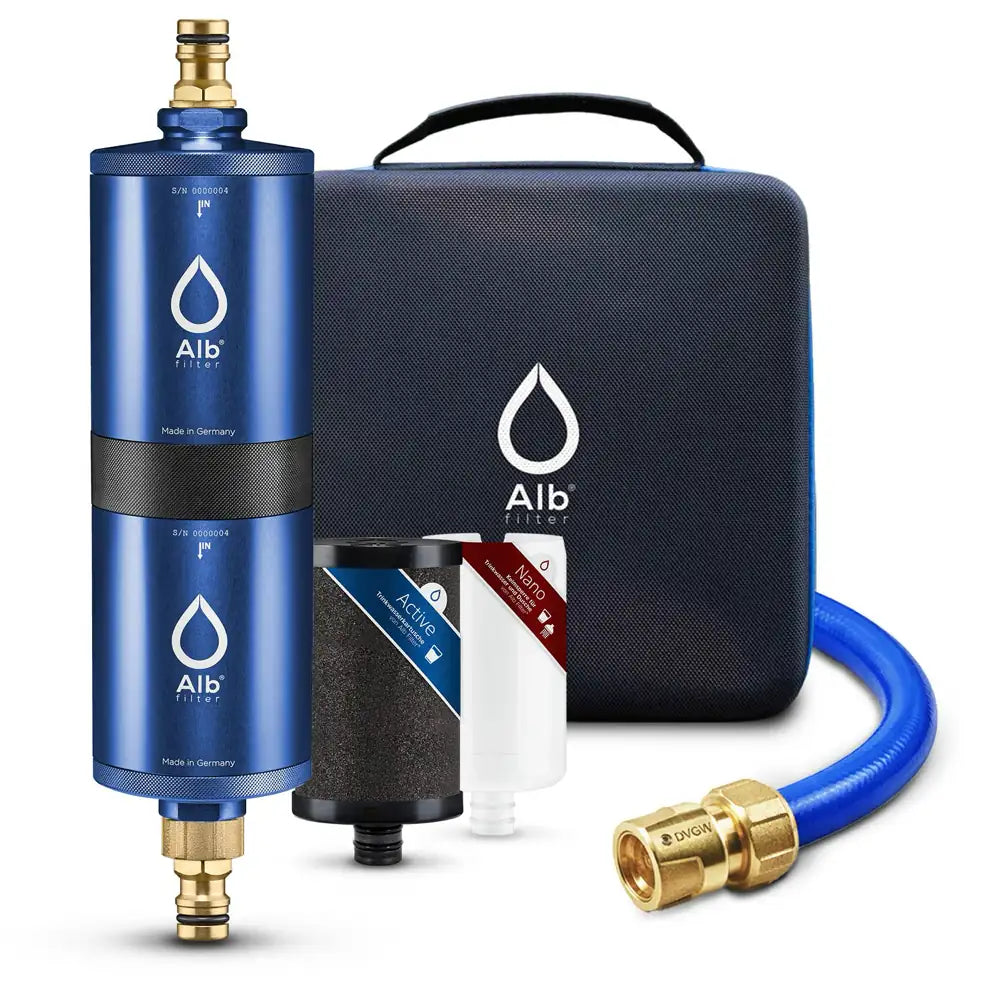 Produktbild Alb Filter Mobil Fusion Blau mit Koffer, Kartuschen und Schlauch