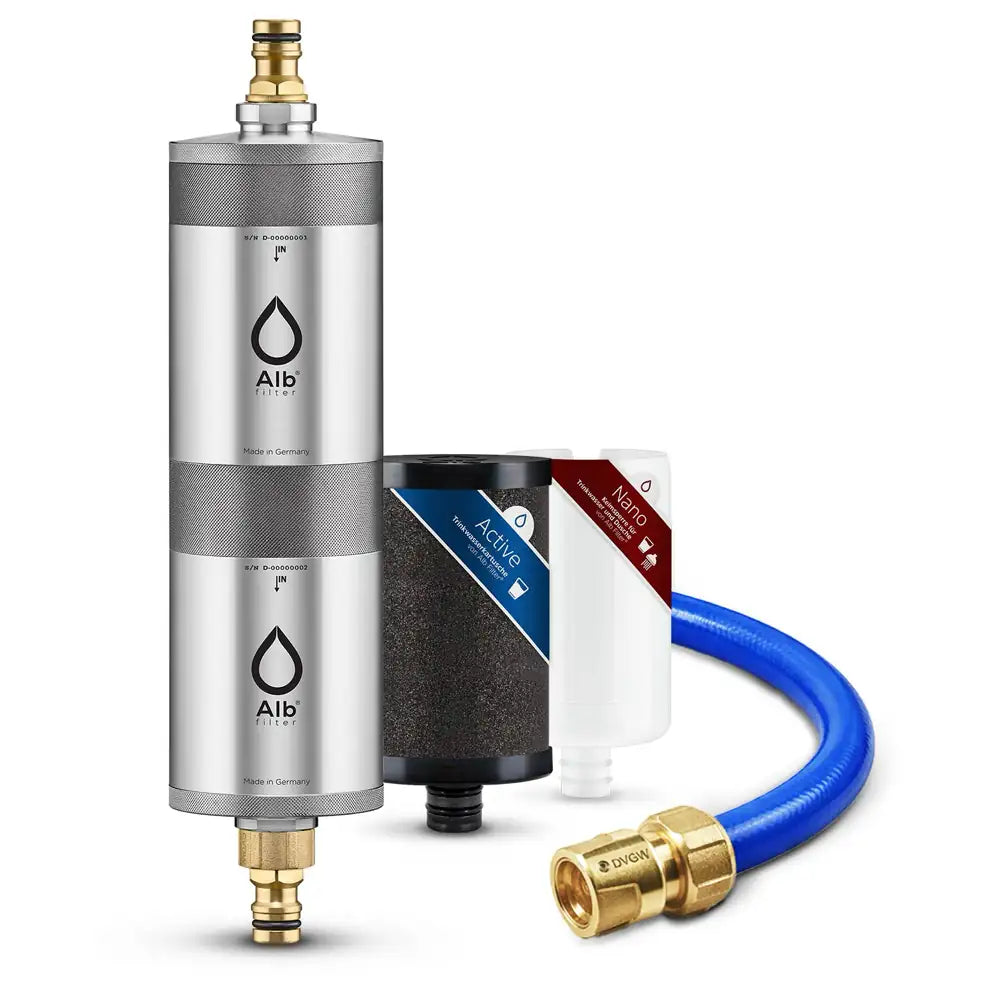 Produktbild Alb Filter Mobil Fusion Edelstahl Protect mit Kartuschen und Schlauch