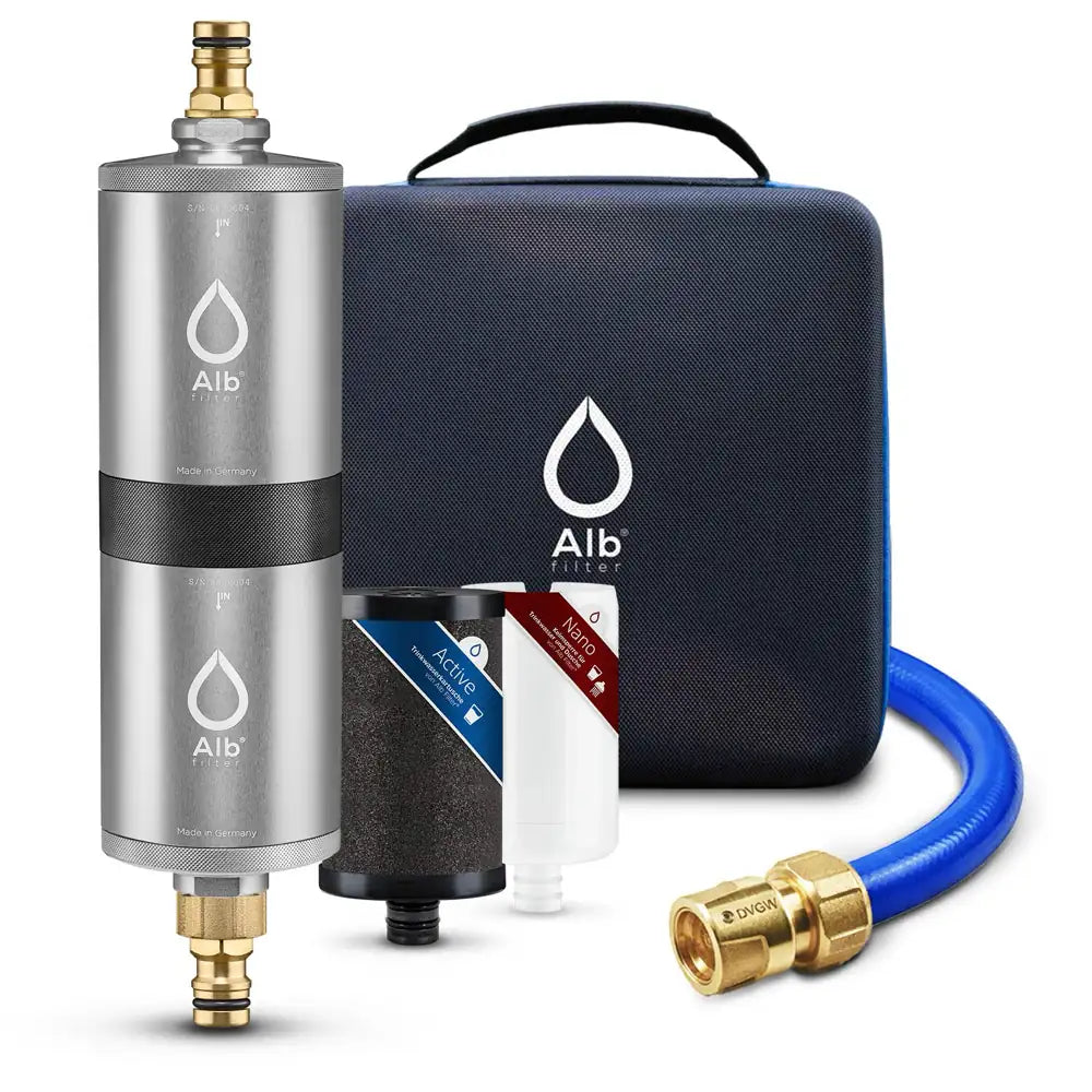 Produktbild Alb Filter Mobil Fusion Silber mit Koffer, Kartuschen und Schlauch