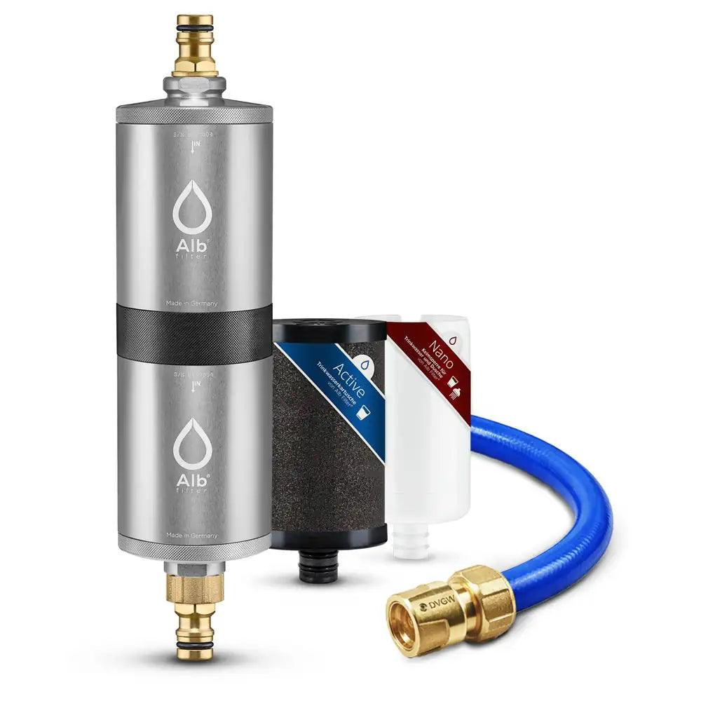 Produktbild Alb Filter Mobil Fusion Silber mit  Kartuschen und Schlauch