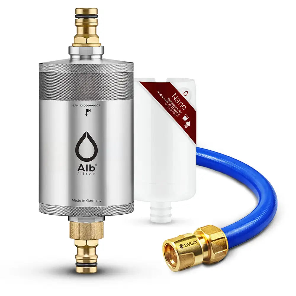 Produktbild Alb Filter Mobil Nano Edelstahl Protect mit Kartuschen und Schlauch
