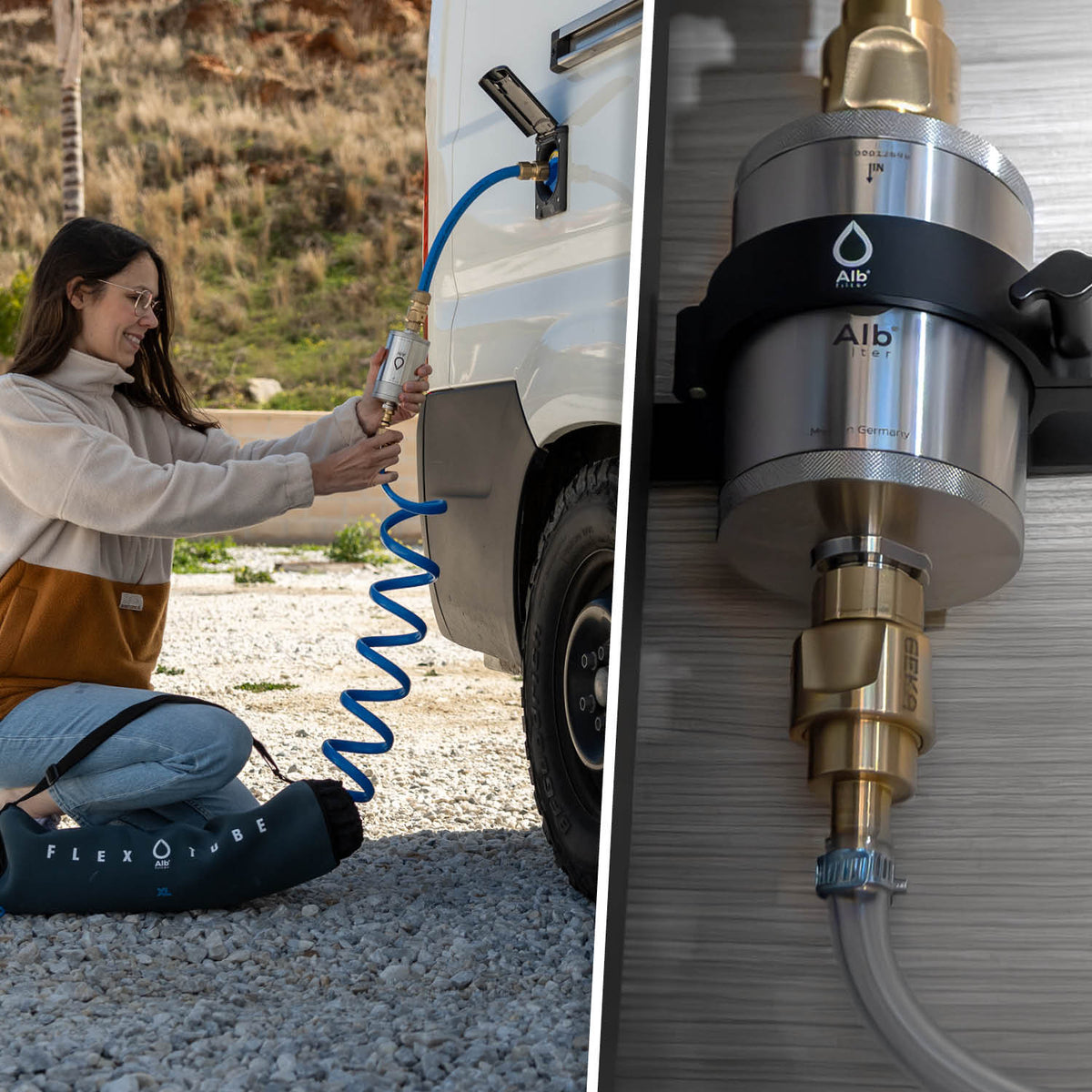 Alb Filter Camping-Wasserfilter-Set, Produktfoto