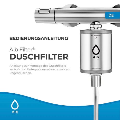 Anleitung Duschfilter (DE, PDF)
