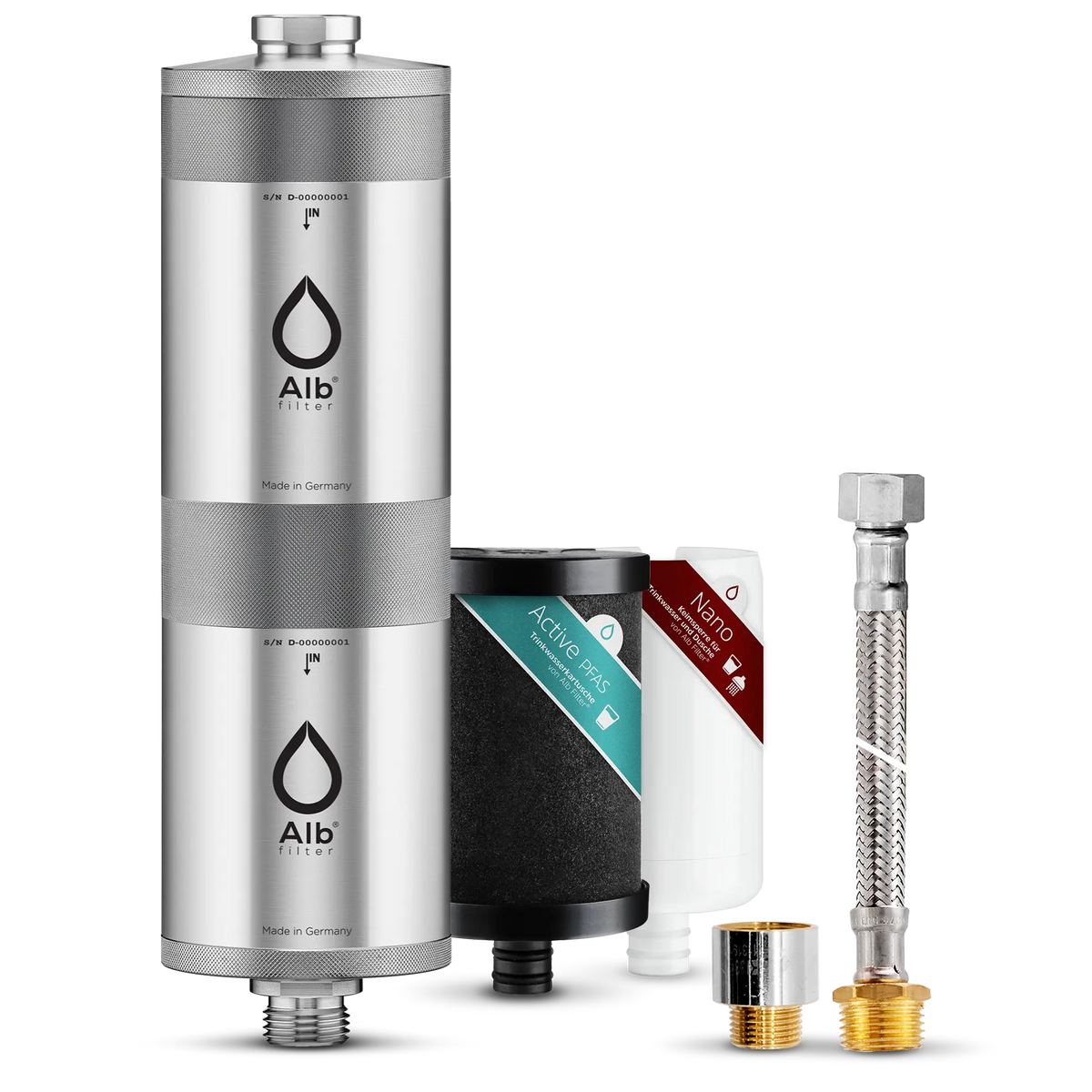 Produktbild Alb Filter Fusion PFAS Untertisch-Wasserfilter mit Protect und Standard Anschluss-Set