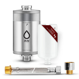 Alb Filter - Trinkwasserfilter Nano Edelstahl / Anschluss-Set: Standard / mit Protect