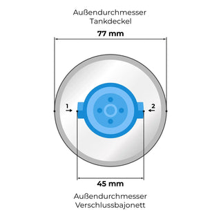 Alb Filter - Entry Adapter 2 Pin 77 mm - ZUBEHÖR