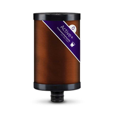 Active Plus Filterkartusche. Polymer Kartusche mit Aufnahmen aus Biopolymeren