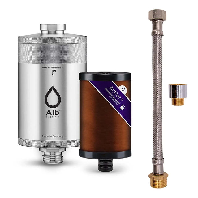 Alb Active Plus+ drinking water filter with Under-sink Standard connection set and Protect pre-filter