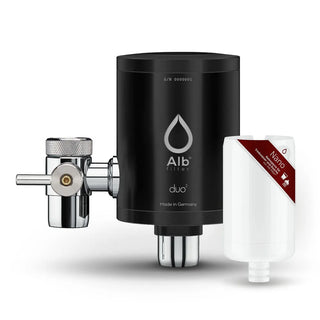 Alb Filter Duo mit Nano-Kartusche in der Farbe Schwarz