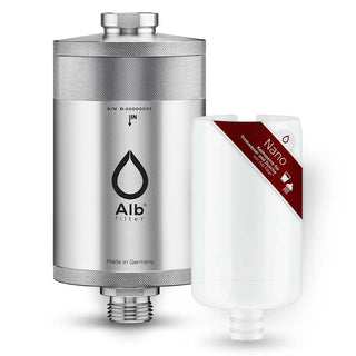 Alb Filter - Shower filter Nano stainless steel nature / with Protect