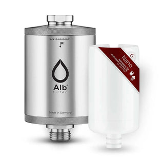 Alb Filter - Shower filter Nano stainless steel nature / without Protect