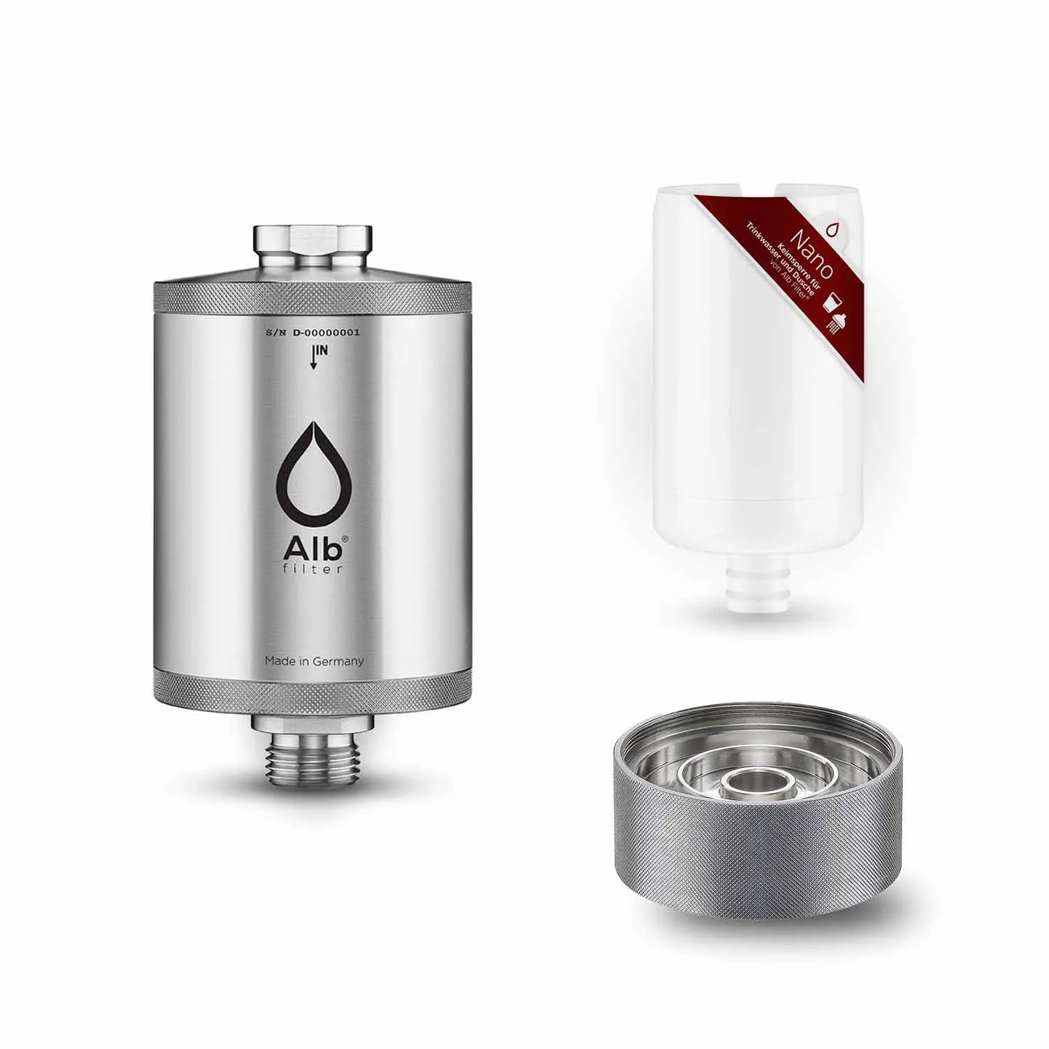 Upgrade Set Alb Filter Nano stainless steel nature