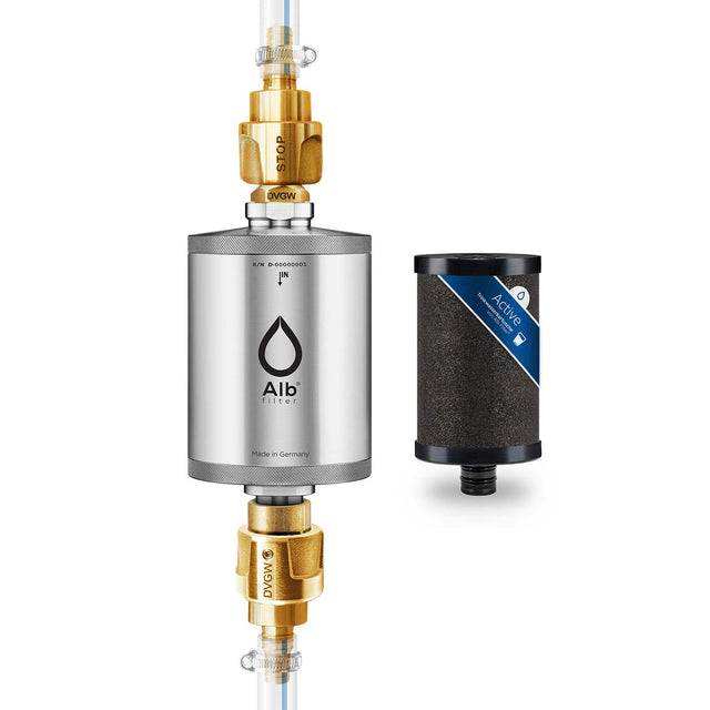 Alb Filter - Alb Filter® TRAVEL Active drinking water filter - fixed installation stainless steel