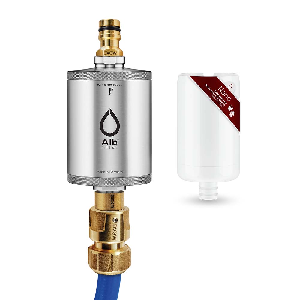 Alb Filter® MOBIL Nano Trinkwasserfilter | Mit GEKA Anschluss