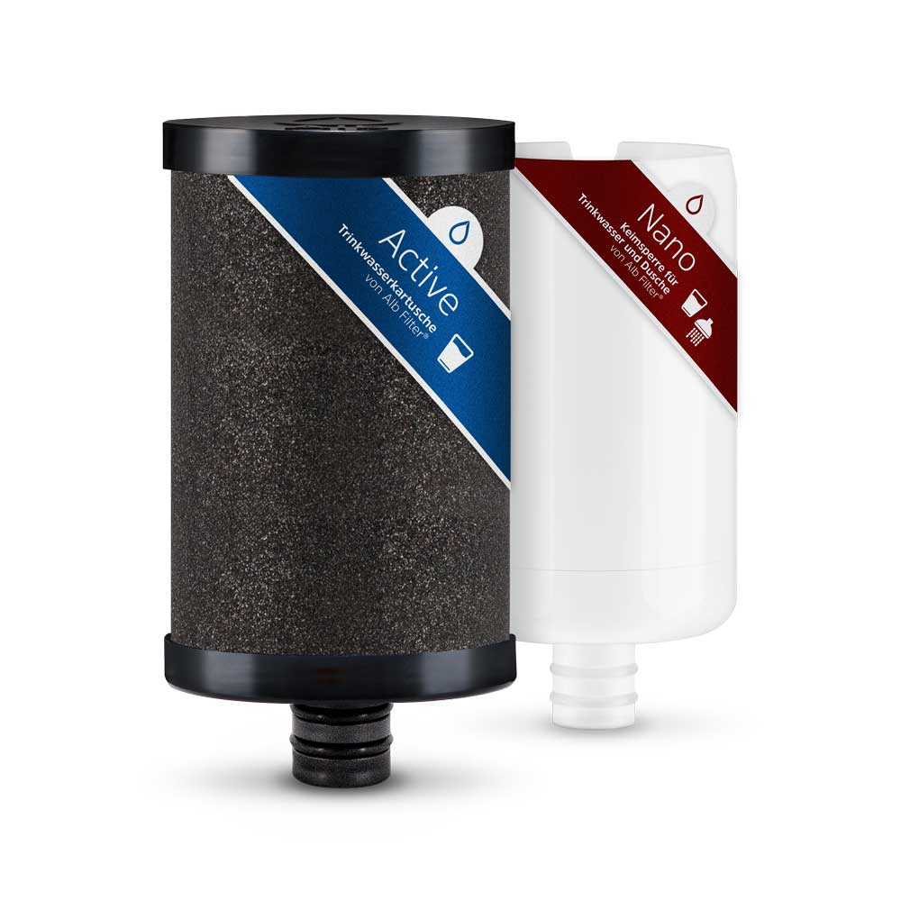 Fusion Ersatzkartuschen Set. Bestehend aus Active und  Nano Kartusche