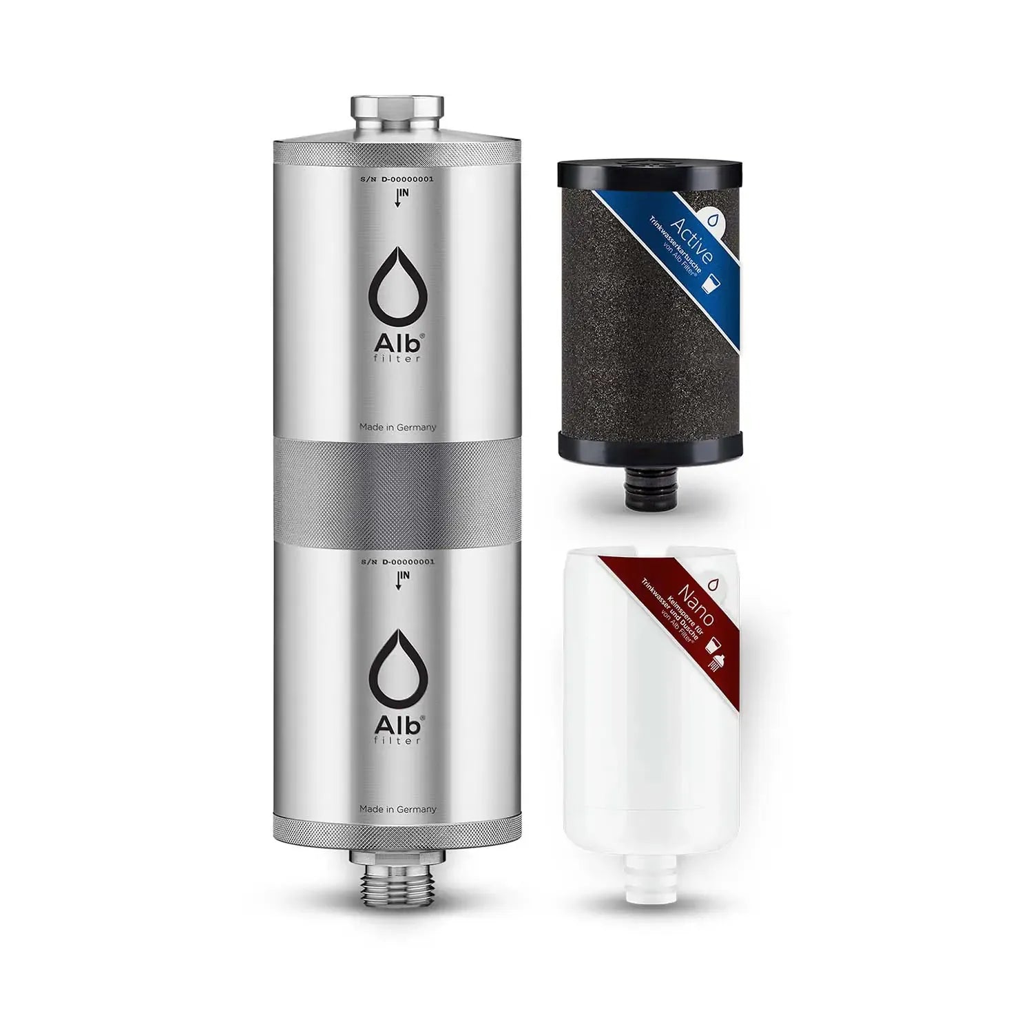 Alb Filter Fusion stainless steel drinking water filter