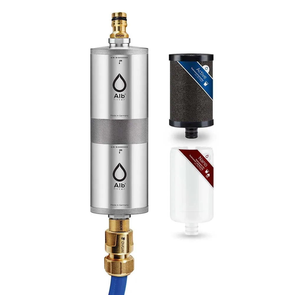 Alb Filter - FUSION Active und Nano Trinkwasserfilter | Camping-Set: Mobil