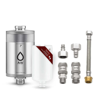 Alb Filter Nano germ barrier for the Under-sink with quick coupling connection set and Protect pre-filter