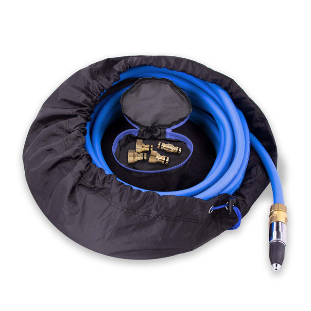 Hose set for camping with GEKA accessories