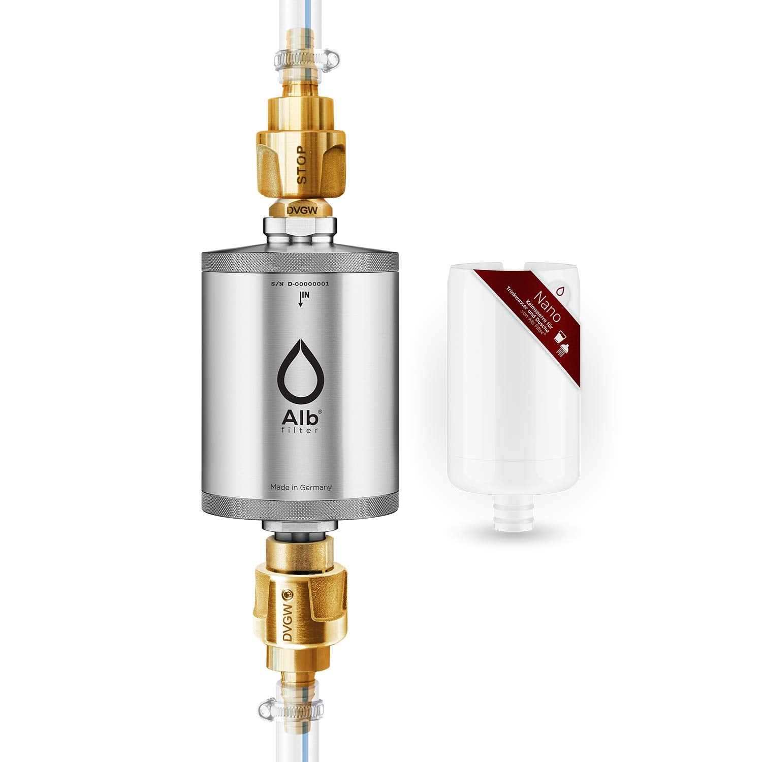 Alb Filter TRAVEL Nano Trinkwasserfilter - Keimsperre für den Festeinbau