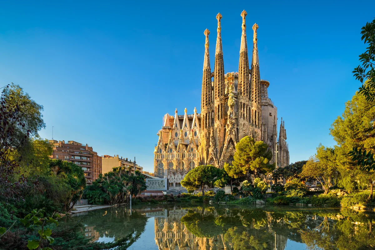 Sagrada Familia in Barcelona, Spanien